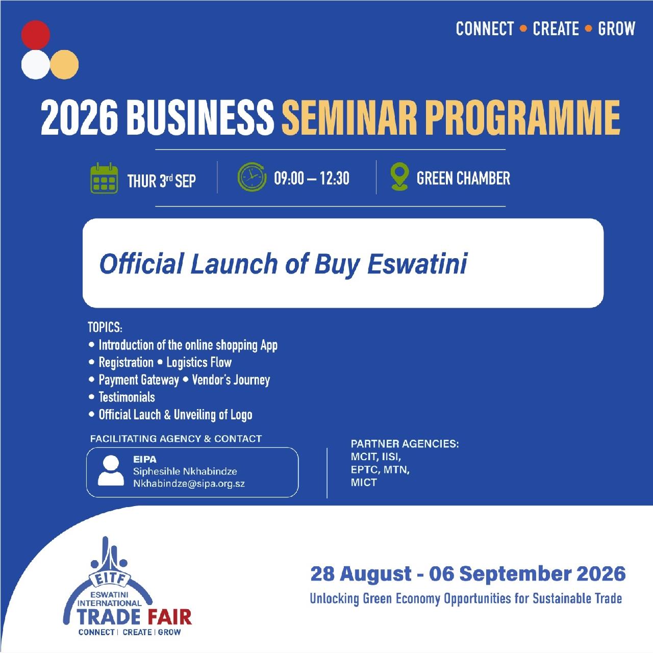 Official Launch of Buy Eswatini Pic